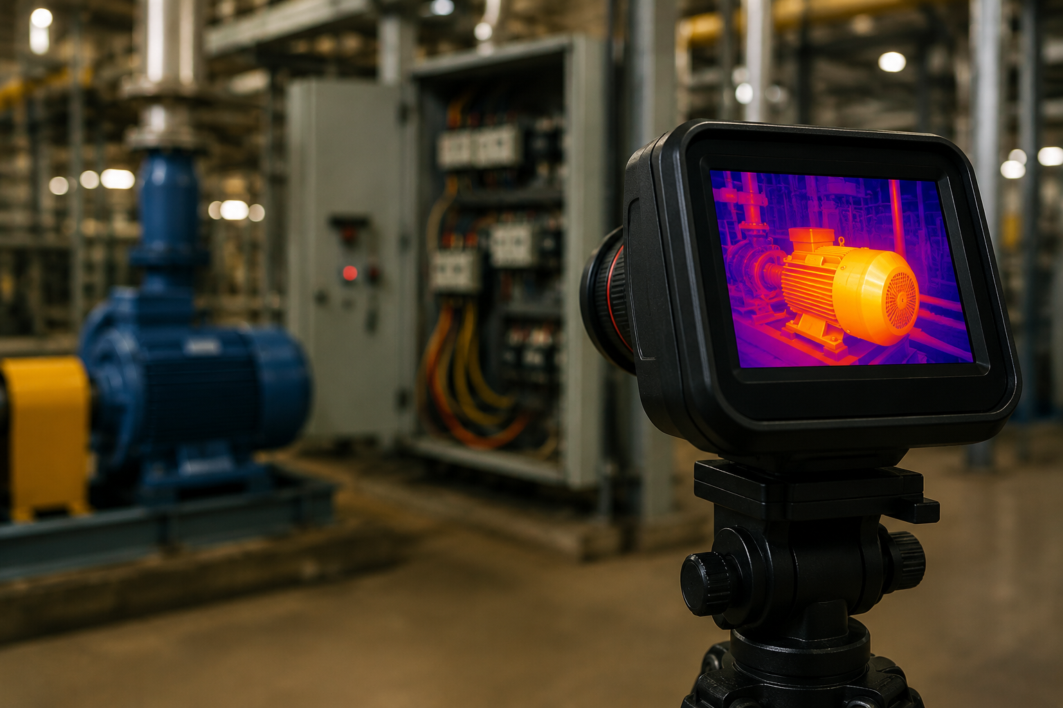 Industrial Thermal Imaging Camera for Predictive Maintenance and Infrared Inspection